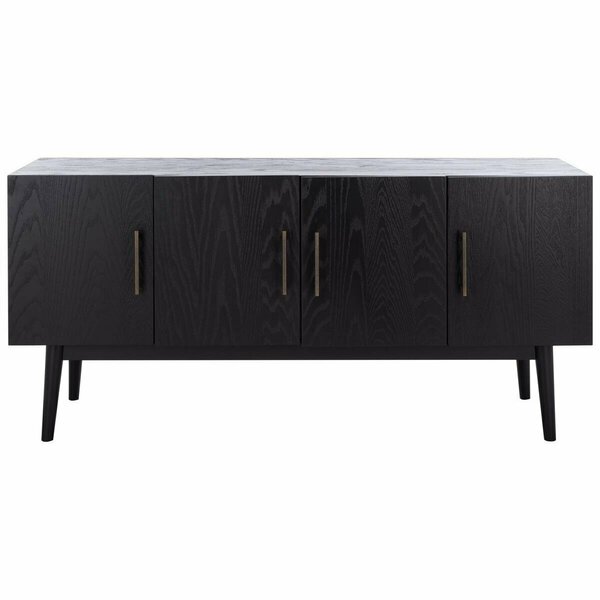 Safavieh Doderick Mid-Century Media Stand, Black SFV2114B